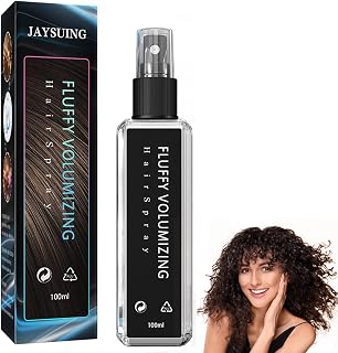 Fluffy Volumizing Hair Spray, Extra-Volume Magic Spray, Long-lasting Bright, Instant Volumizing with Non Greasy & Non Sticky, Suitable For All Hair Types-3.57 Oz (100ml)