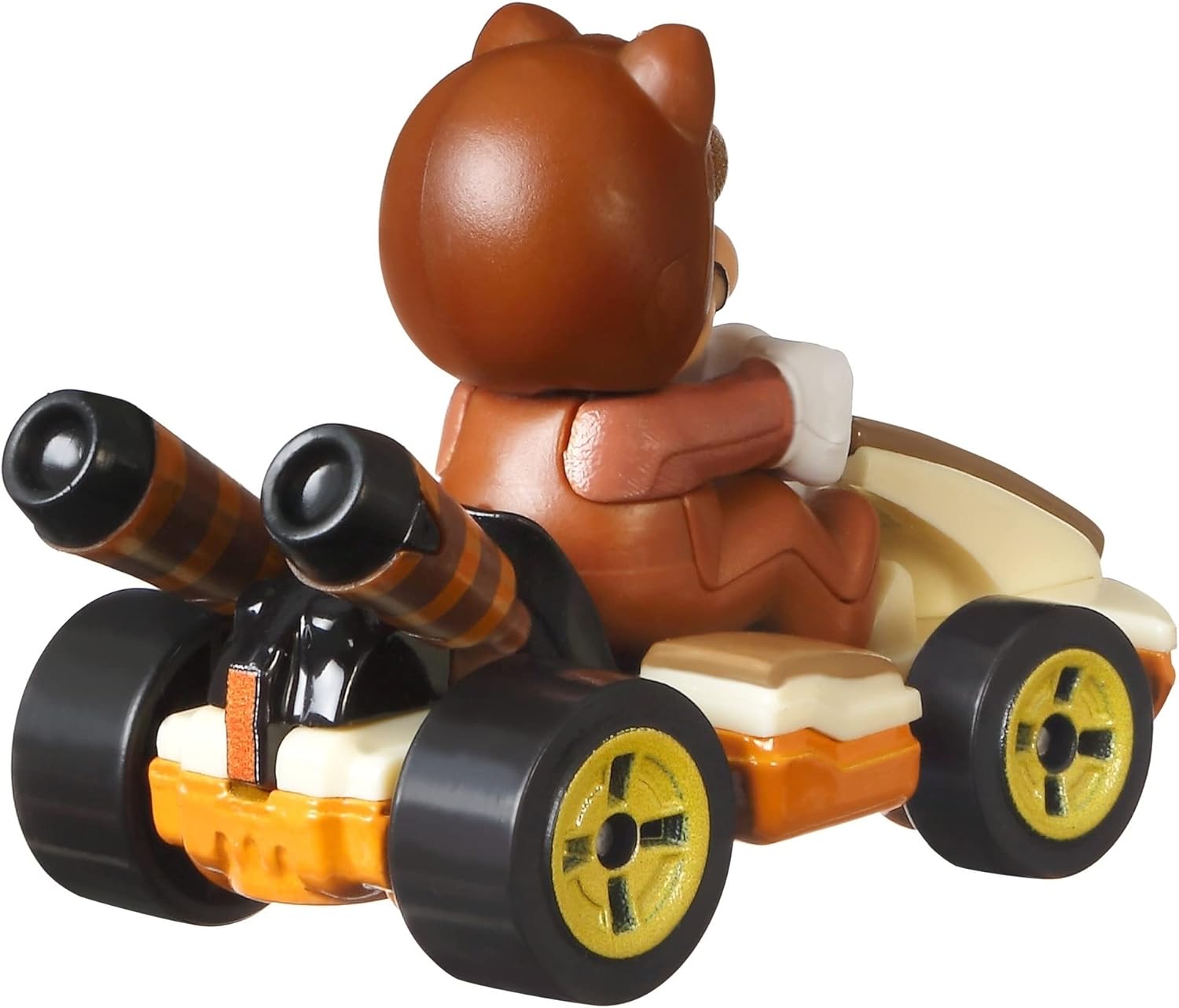Hot Wheels Nintendo Premium Mario Kart Tanooki Mario Diecast Standard Kart