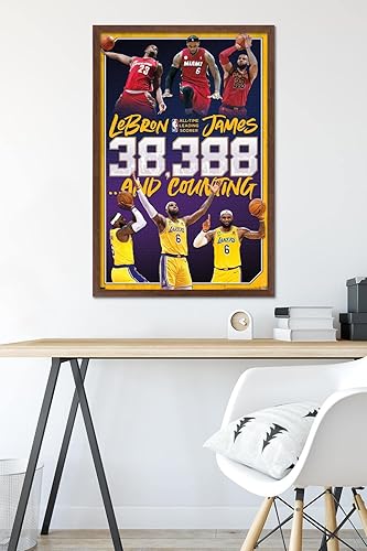 Miniatura 6 de Trends International NBA League - LeBron James All-Time Scoring Leader Wall Poster