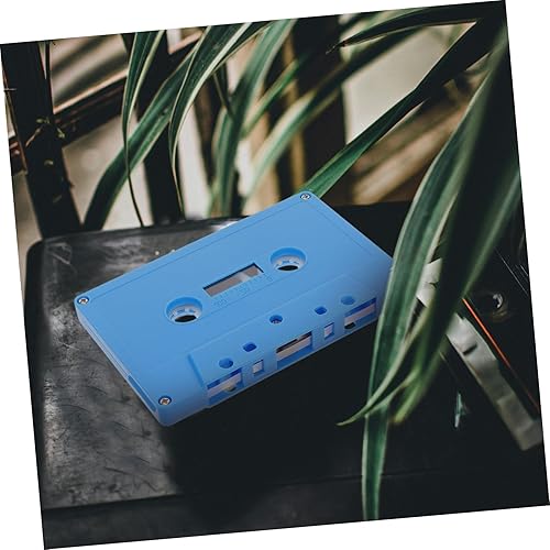 Miniatura 4 de Decoración de música retro, 2 unidades, caja de cinta de casete en blanco para decoración de sala de música, suministros de fiesta de cinta