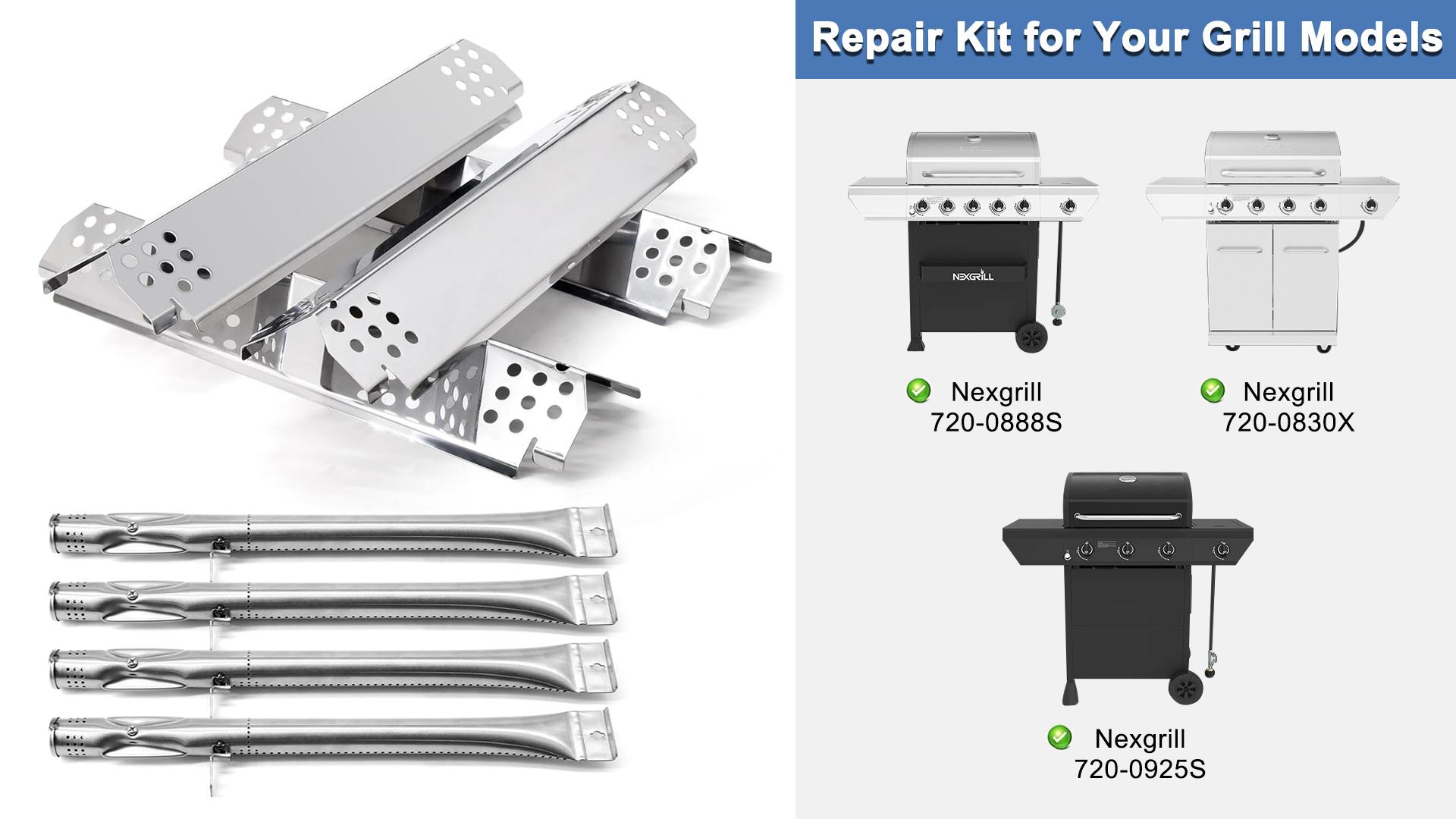 ６４６４ページ Grillfired Replacement Parts for Nexgrill 720-0830X, Gas Burners