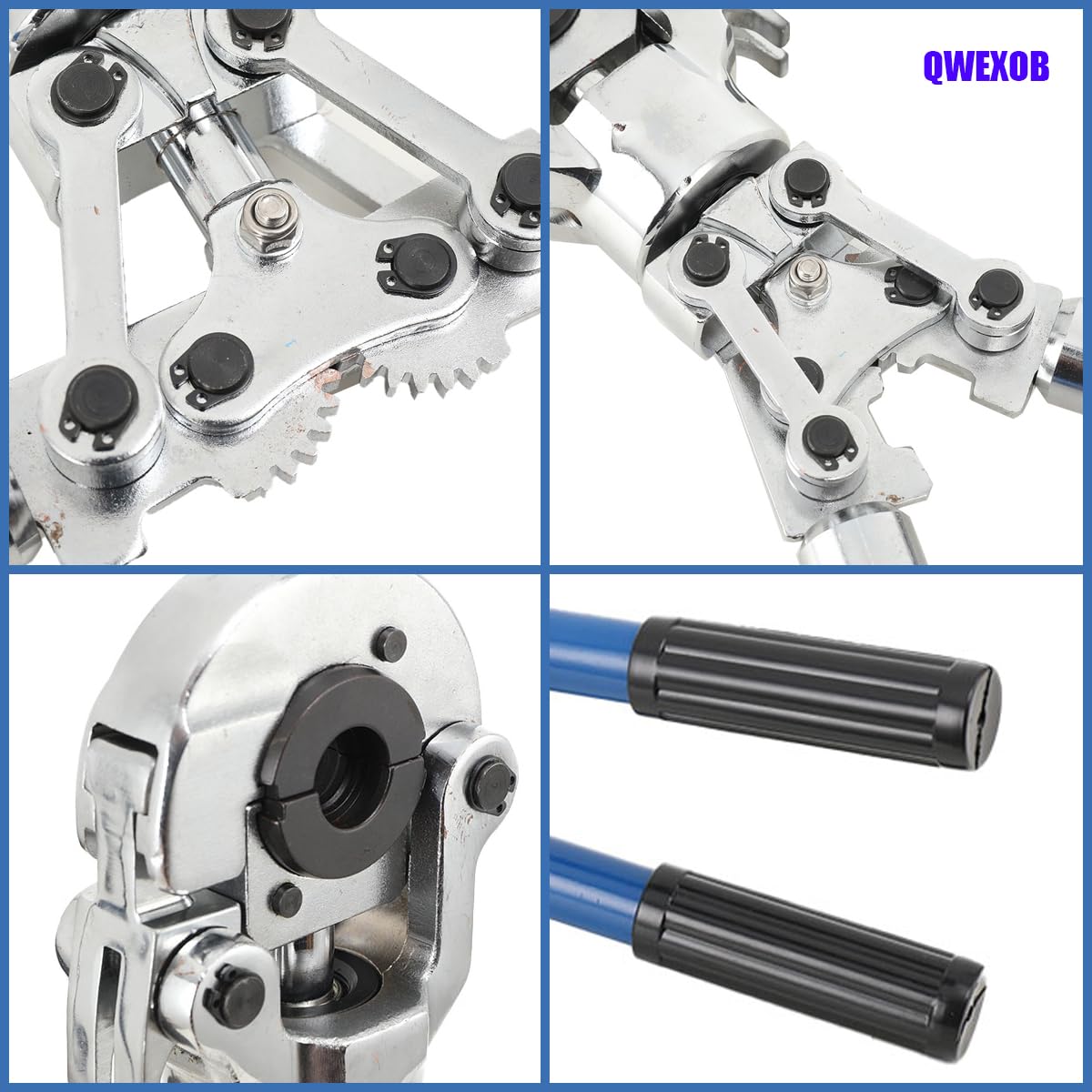 Pinza a pressa manuale, V12 – 28 mm/TH16 – 32 mm, tubo composito in rame, pinza crimpatrice per tubi compositi