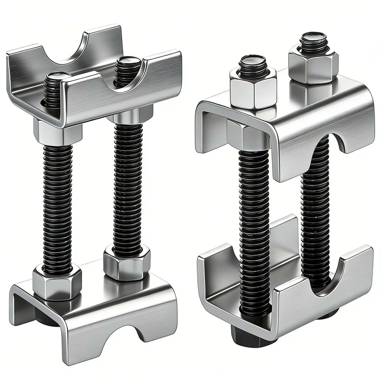 2-Way Adjustable Spring Spacer, Spreads or Compresses Coil Springs, 2 Pack Mini Coil Spring Compressor Strut Shock Absorber for Car Truck