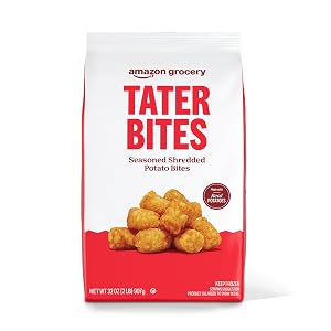 Amazon Grocery Tater Bites 32 Oz Frozen Previously Happy Belly Packaging May Vary