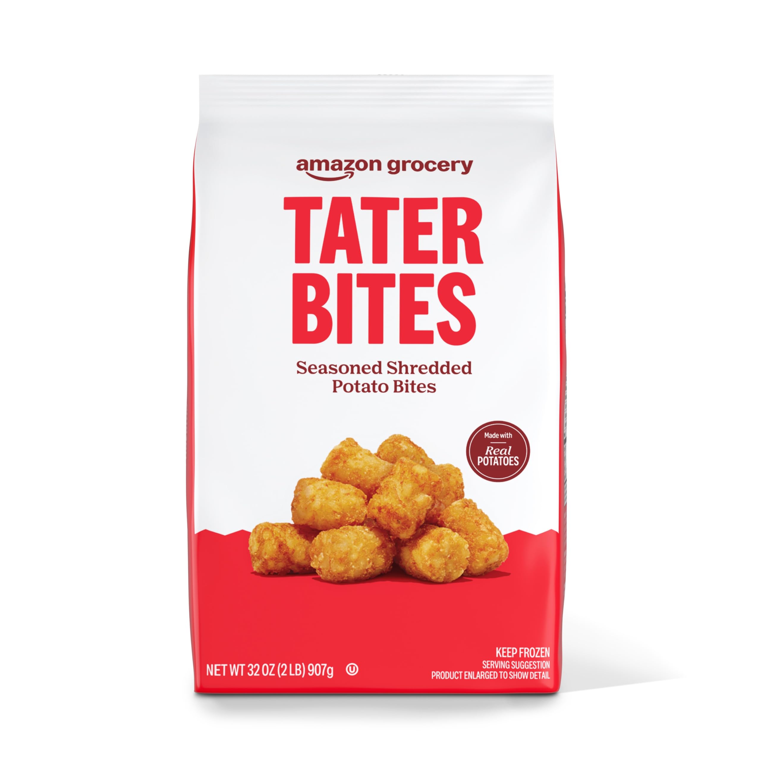 Amazon Grocery Tater Bites 32 Oz Frozen Previously Happy Belly Packaging May Vary