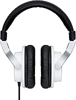 Vista 3 de Yamaha PAC HPH-MT7W Monitor Headphones, White Blanco