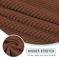 Vista 278 de H.VERSAILTEX 2025 New Sectional Couch Covers 8 Pieces Stretch Sofa Covers for Sectional Sofa Set Separate L Shaped Couch Cover for Both Left/Right