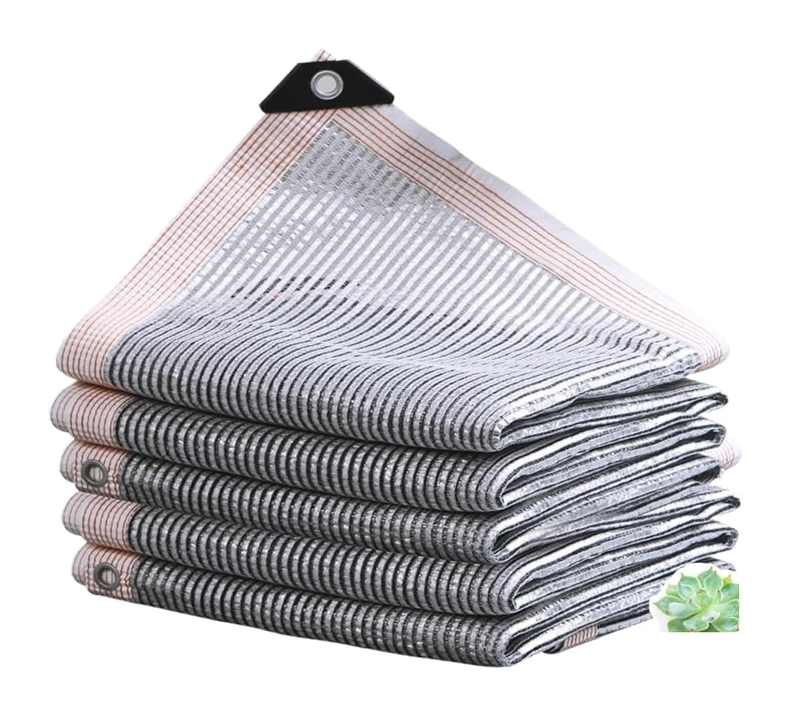 Tissu d'ombrage en aluminium occultant pour voiture et patio, toile isolante thermique 3x7m