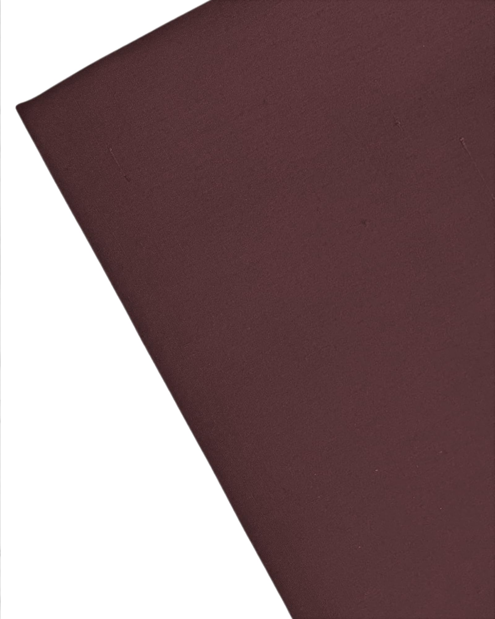 Plain Brown Fabric - 45 inch / 112 cm Wide - for Dressmaking, Art & Craft, Sewing - 10 Metre