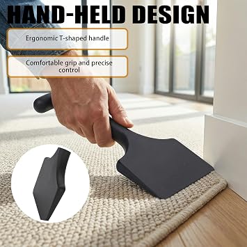 Carpet Wedge Tool Black Plastic Bolster Chisel Floor Welding