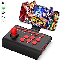 Vista 1 de arVin Arcade Fight Stick Joystick Game Controller for iPhone iOS Android PC Fighting Stick for Nintendo SwitchPS3PS4 Arcade Rocker Gamepad with
