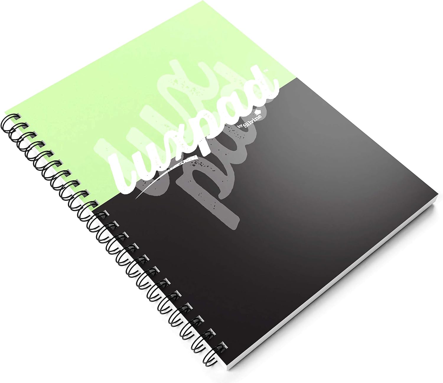 Silvine Luxpad Fashion A4+ Flexi Notebook - 5mm Dot Grid (200 Pages) Mixed Pack of 3