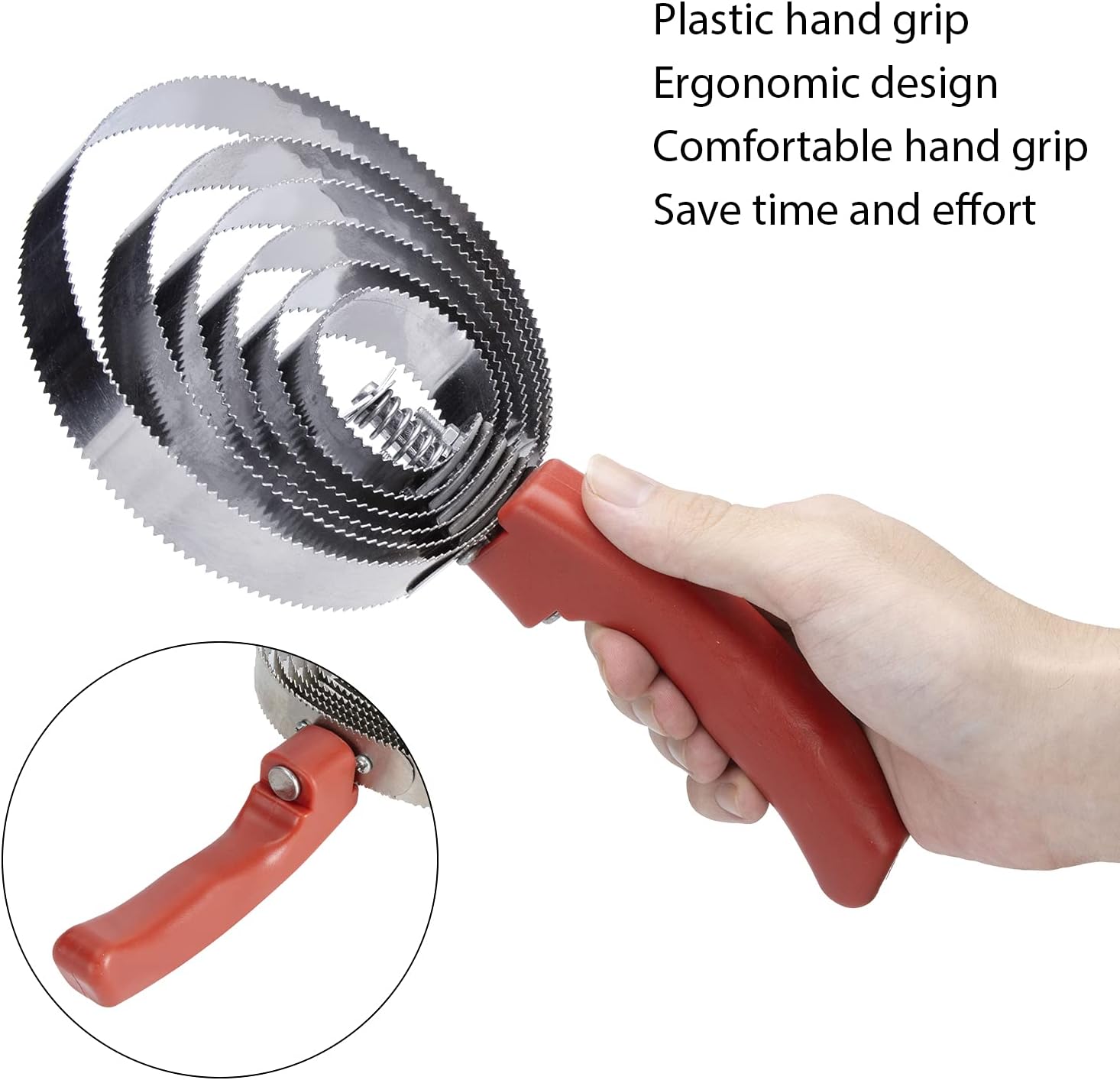 Veterinary Cattle Hair Anti-Itch Comb, Stainless Steel Curry Comb, Horse, Sheep and Cattle Combing Brush - Image 4
