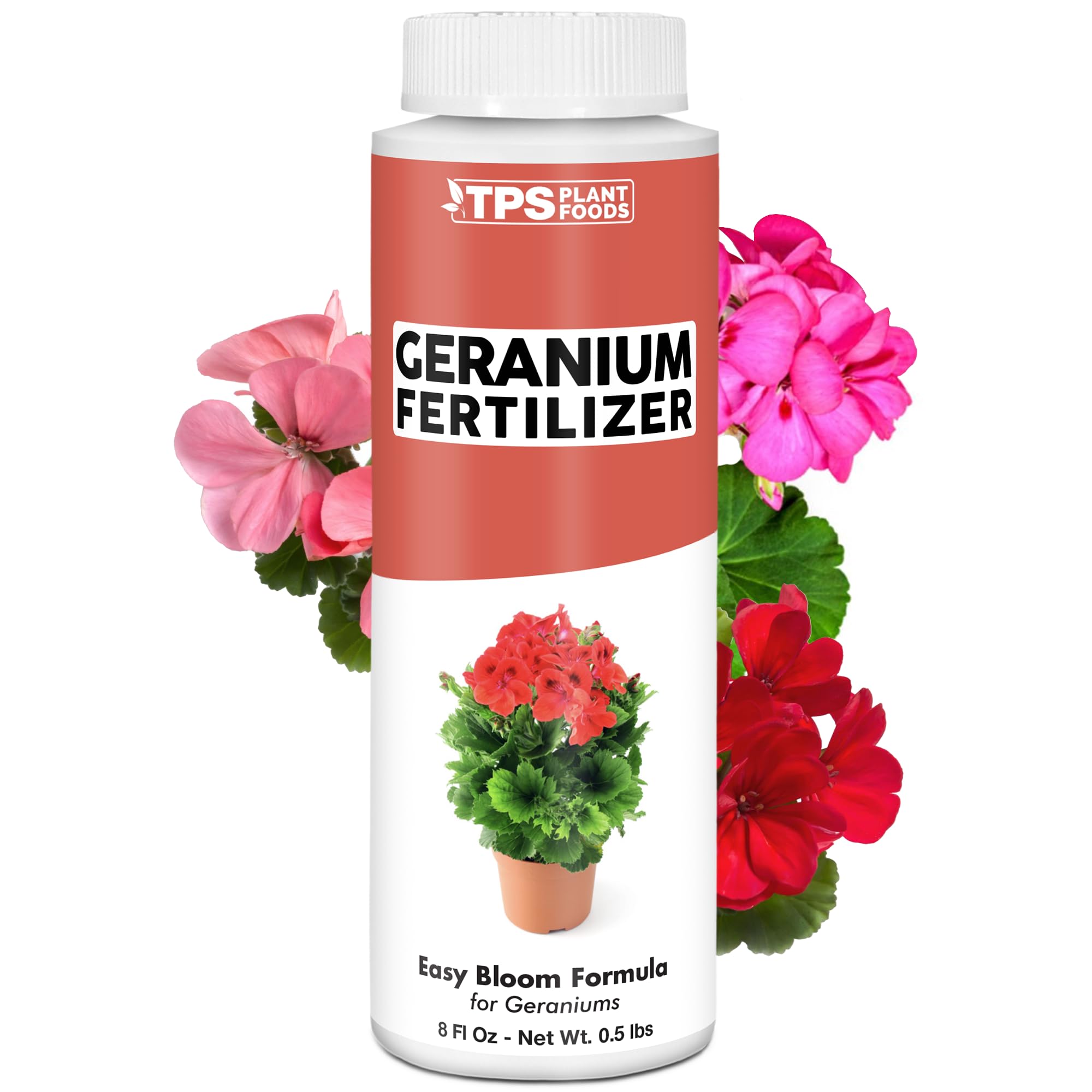 Amazon.com : Geranium Fertilizer  Liquid Plant Food for Vibrant Blooms,  Stronger Roots & Healthy Growth, 8 oz : Patio, Lawn & Garden