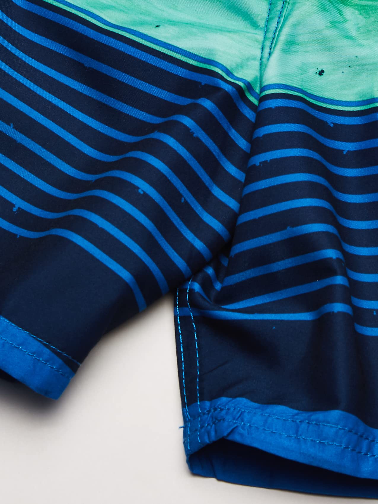 Kanu Surf Boys' Yolo Quick Dry UPF 50+ Beach Swim Trunk, Moonbeam Royal, Medium (10/12)