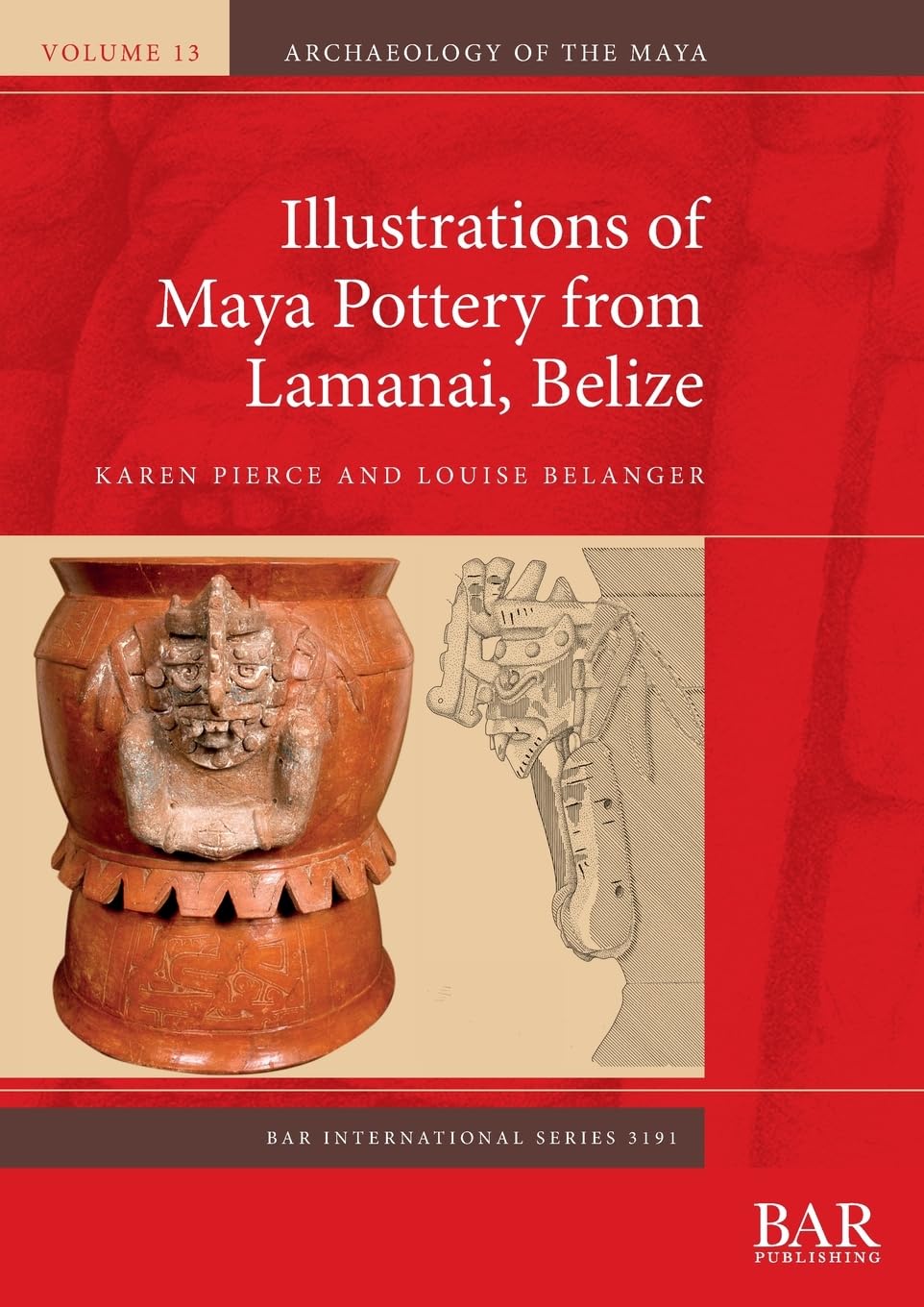Illustrations of Maya Pottery from Lamanai, Belize (International)