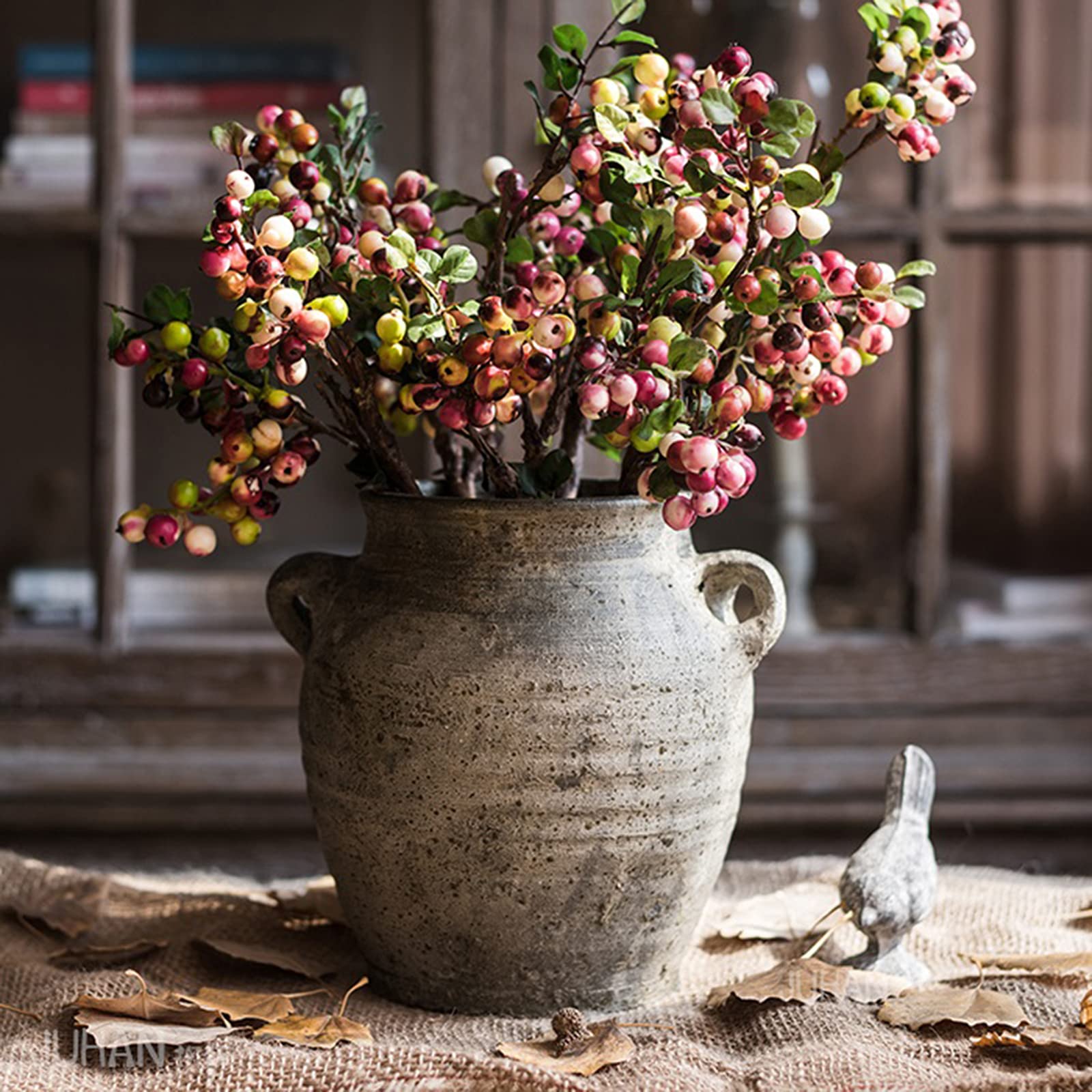 アンティークの木鉢 Amazon.com: Indoor Gardening Vintage Decorative Clay Pots, Home