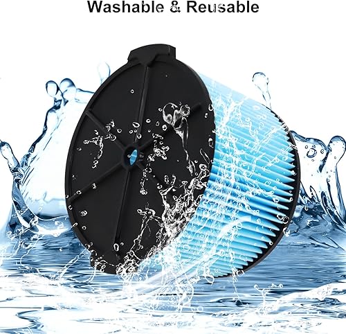 Miniatura 5 de VF3500 Filtro de repuesto para aspiradora de tienda de 3-4.5 galones, filtros de 3 capas para WD4050, WD3050, WD4080, WD4522, 4000RV, 4500RV