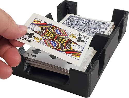 Bandeja de plástico negro para cartas o carrito, no giratoria, fabricada en Estados Unidos