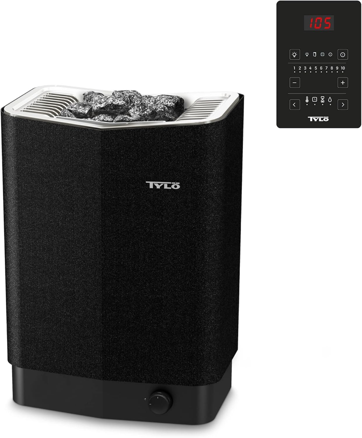 Tylö Sense Pure 10 Saunaofen 10,5 kW finnischer Saunaofen mit Touch