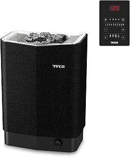 Tylö Sense Pure 10 Saunaofen 10,5 kW finnischer Saunaofen mit Touch-Steuerung Saunasteine