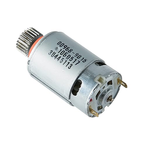 Miniatura 3 de Par de piñones de motor # 7R de 12 voltios (23T) para Fisher Price para ruedas eléctricas niños paseo en coche, 12V repuesto caja de cambios motor