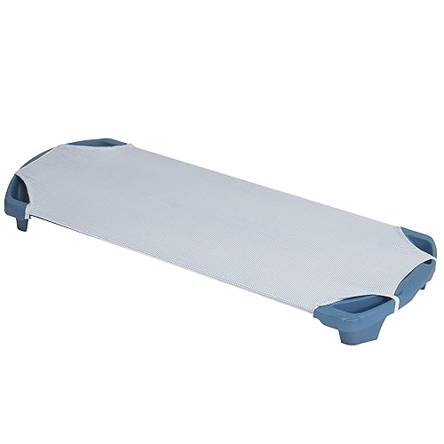 Miniatura 4 de Children's Factory Angels Rest AFB5700SG, AFB5700SG, sábana bajera ajustable de poliéster y algodón para la siesta con correas elásticas para niños,