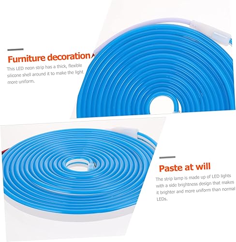 Miniatura 3 de BESPORTBLE 1 juego de tira de neón flexible tira de luces LED de tira de luces LED tira de luz LED tiras de luz LED flexible tubo flexible luces de