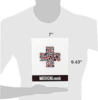 Vista 4 de UniKeep Diario de registros médicos (rojo/blanco)