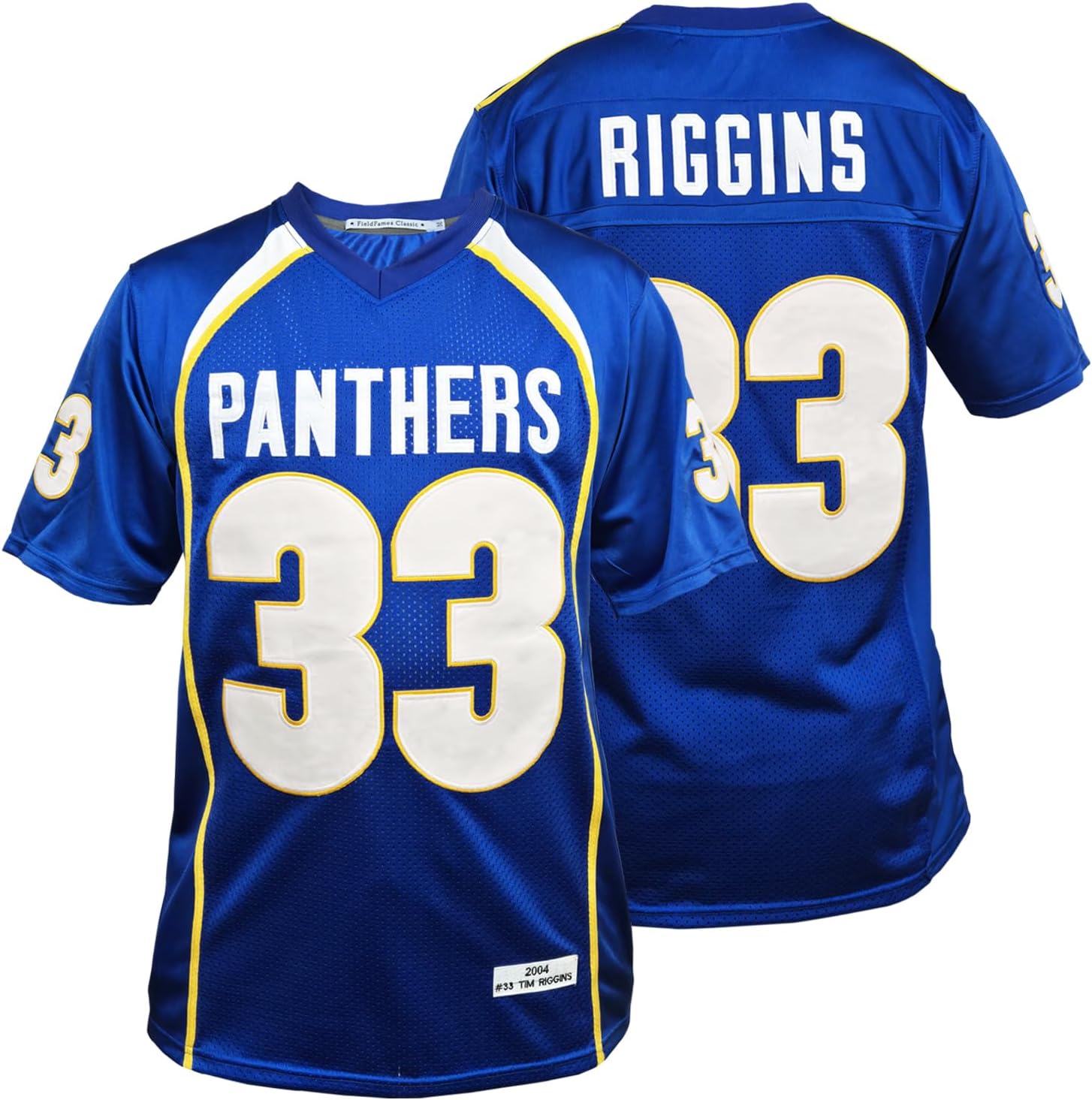 Tim Riggins 33 Football Jersey for Men,Friday Night Light High School Sewn Hip Hop Party Gift Shirts
