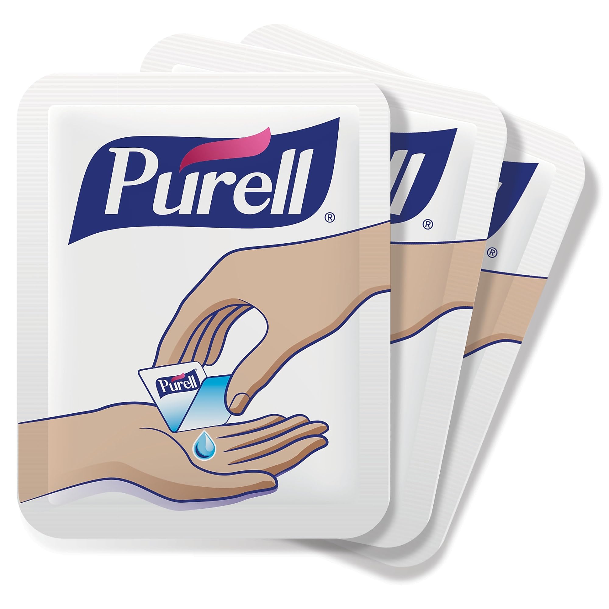 Purell Singles Advanced Hand Sanitizer Individual Single-Use Packets 1.2 mL 125 Packets Per Box Case Of 12 Boxes product thumbnail 3