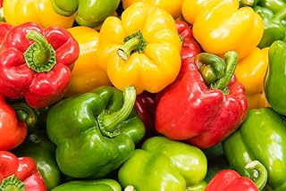 Sponsored Ad - Mix Sweet Pepper Seeds, 100+ Heirloom Seeds Per Packet, Non GMO Seeds