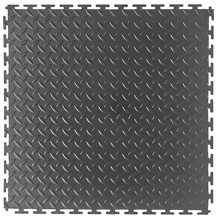 Buy VERSATEX Garage Floor 18 x 18 inch Square Rubber Diamond Plate