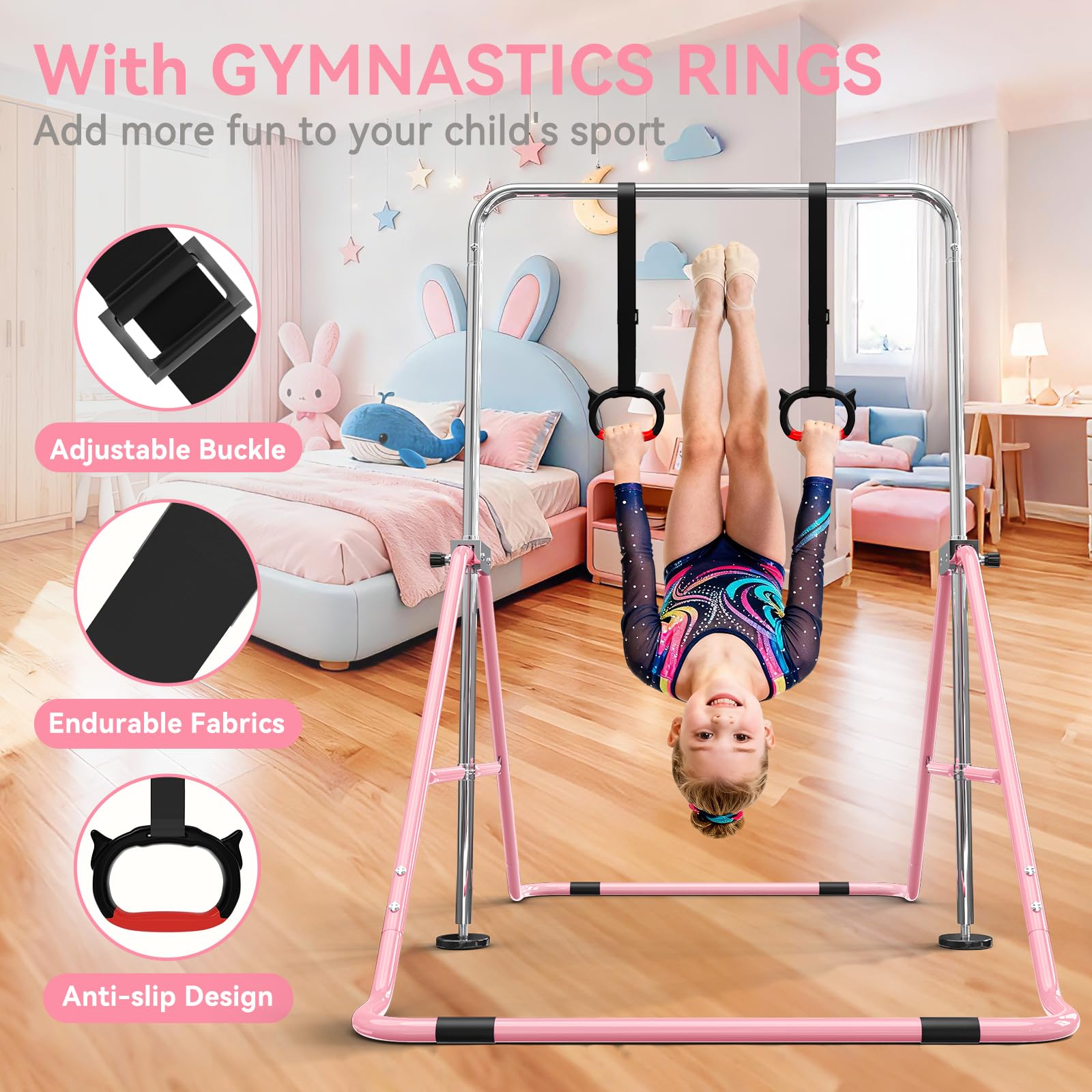 Jumbodeur vuren met slotgat, verstelbaar stalen frame 100 x 180 cm