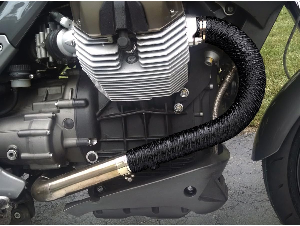 DEI Pipe Wrap and Locking Ties Kit (Black Titanium)