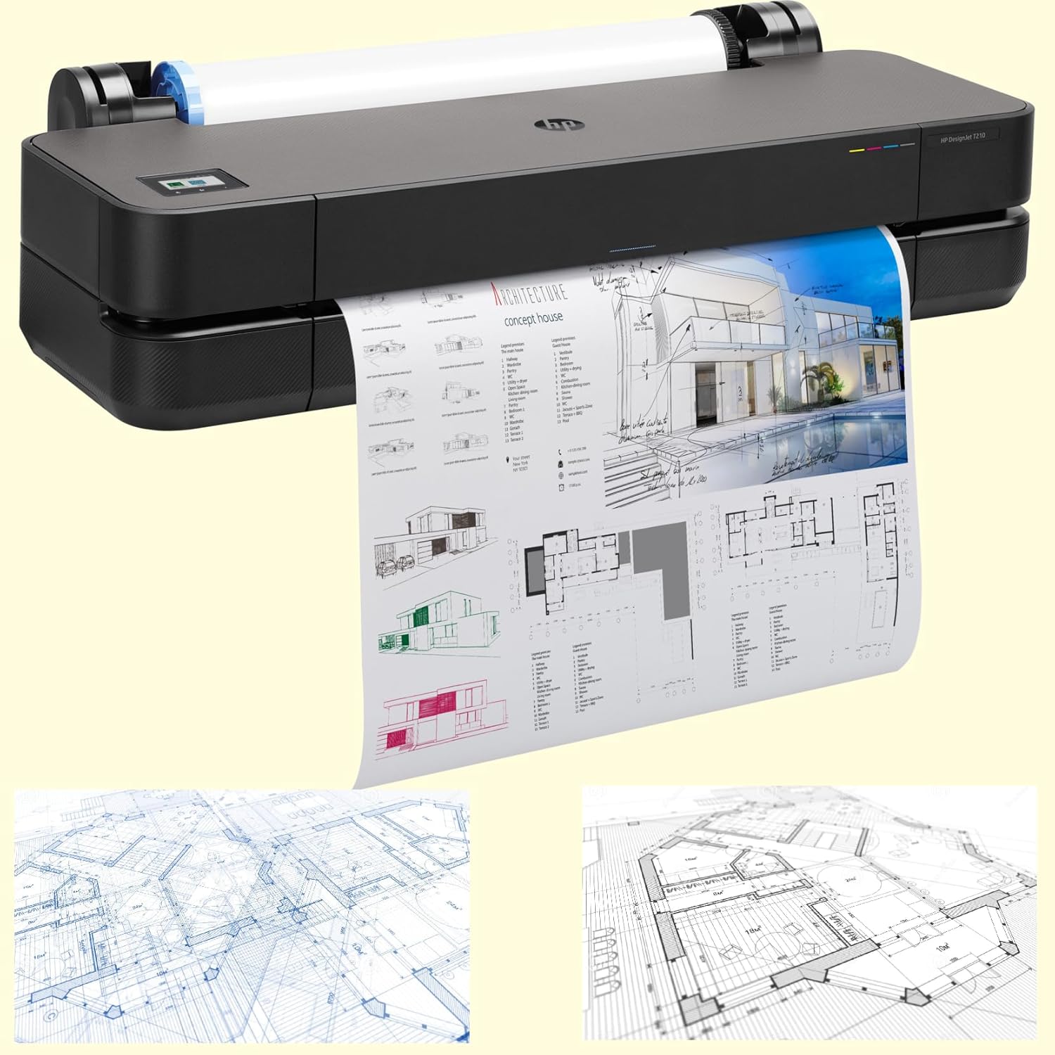 712XL Black Ink Cartridges Replacement for HP 712 Black Ink Cartridges Use for DesignJet T210 T230 T250 Design Jet T650 T630 Studio Plotter Printers (712 XL 80ml 2-Pack)