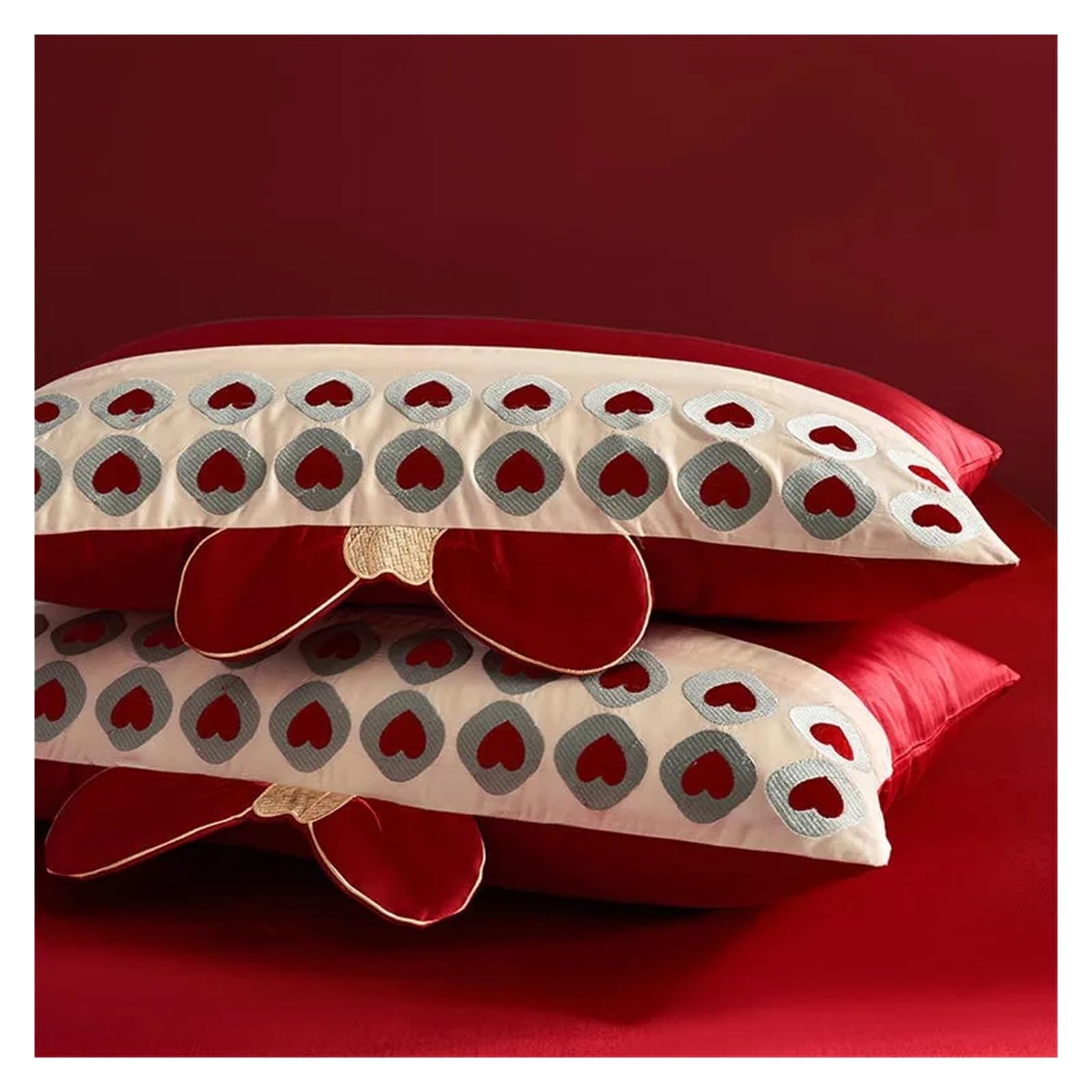 Amazon.co.jp: 掛け布団カバーセット, 1000TC 長繊維綿シックな刺繍