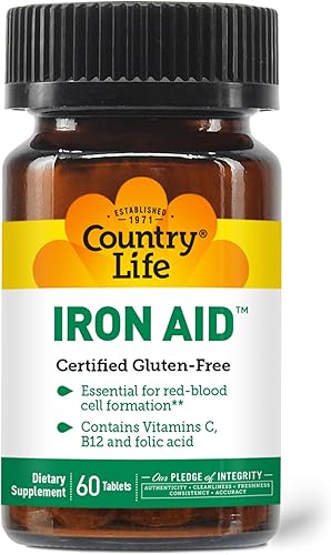 Country Life Iron Aid, 60 unidades