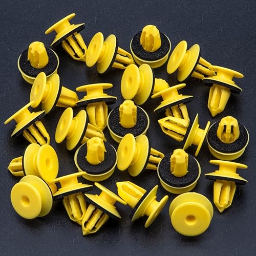 Miniatura 2 de Rexka 25 clips de retención para panel de moldura de puerta, compatibles con GM 11610606 Chevrolet Cruze Equinox Silverado 1500 GMC Sierra 1500