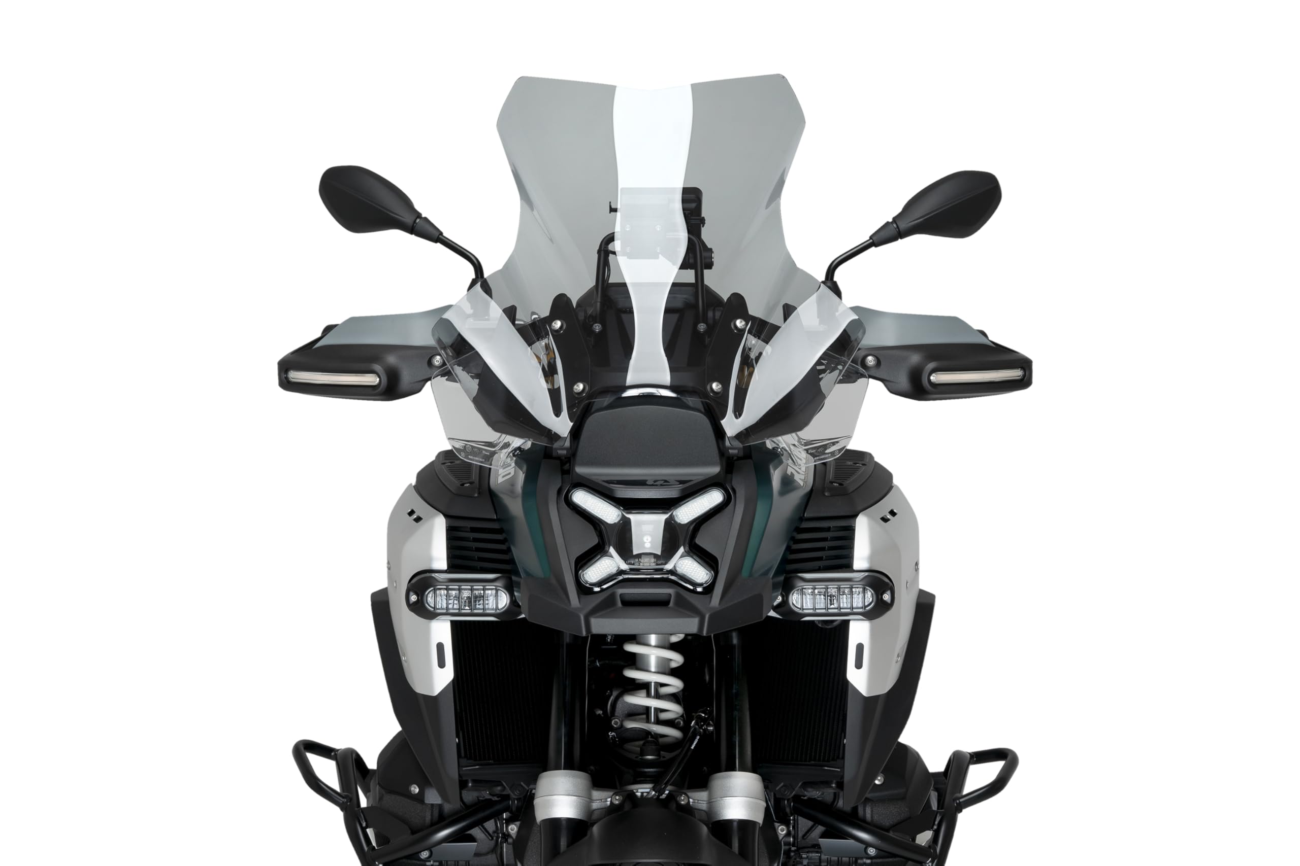 Puig 22268H Bulle Touring Plus protection renforcée, Fumé