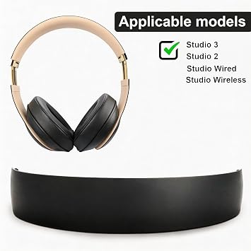 studio 2 Headband Replacement Parts Accessories for Head Band Repair Kit Compatible with 3.0 / 3.0 Wireless (B0500 B0501) Top Headband