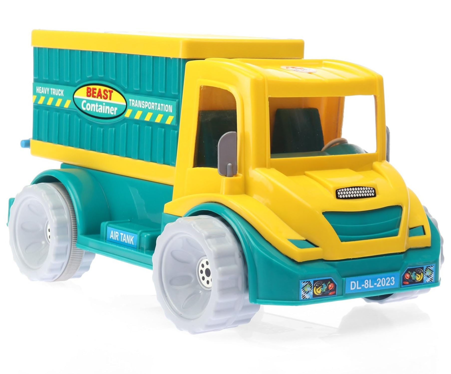 Toys Treasure Friction Powered Beast Toy Container Truck with Openable Back Gate for Kids/Toddlers | Truck Toys for Kids Big Size | Vehicles Toys for Kids | Boys Toys (B0CTHTVY5X) Amazon Price History, Amazon Price Tracker