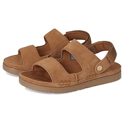 UGG Kids Goldenstar Glide (Little Kid/Big Kid) Kids Shoes Chestnut
