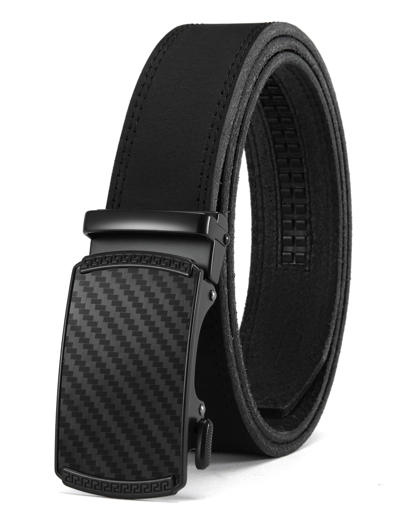 CHAOREN Men's Leather Ratchet Belt