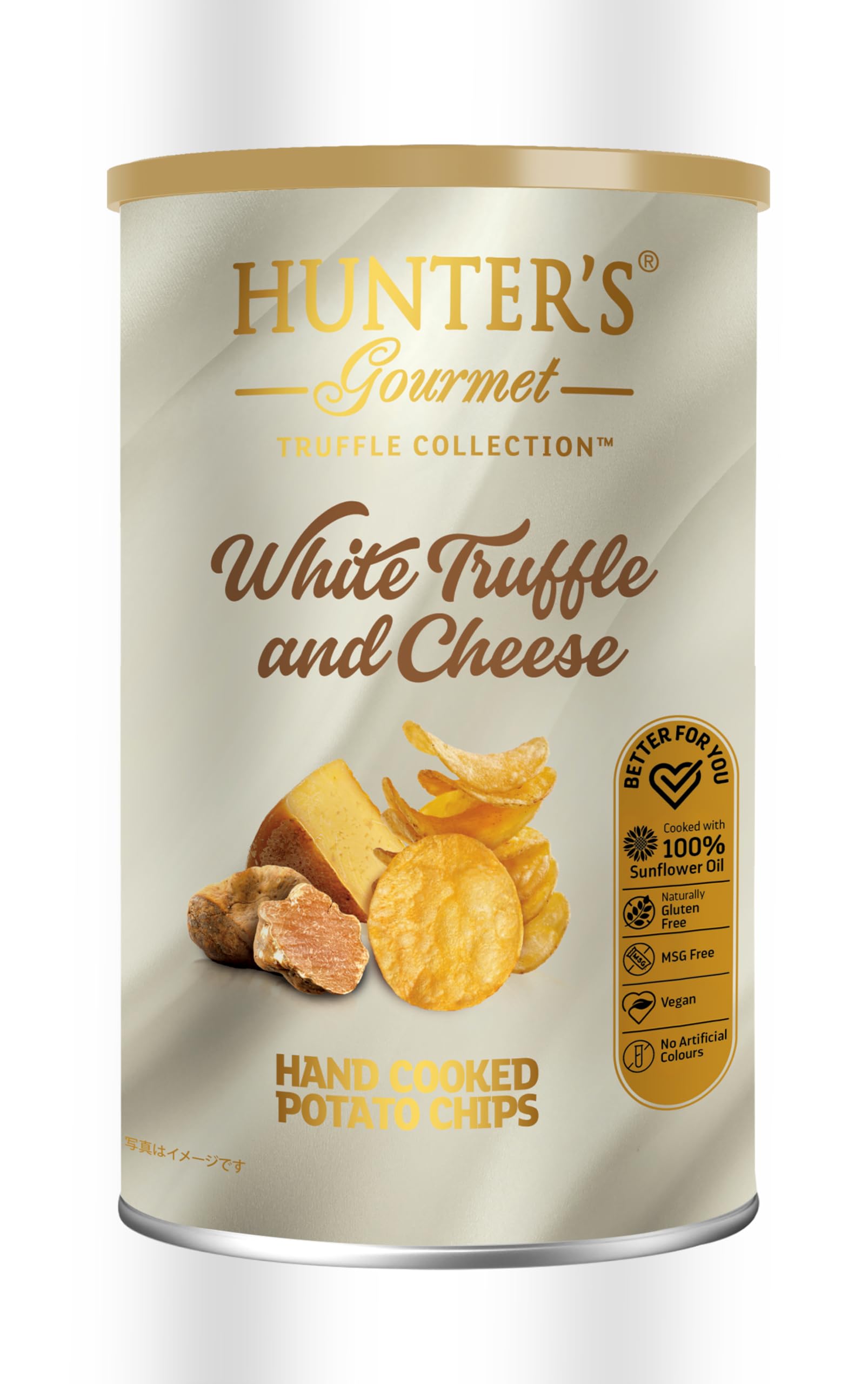 Amazon.co.jp: ハンター ポテトチップス 白トリュフ＆チーズ風味