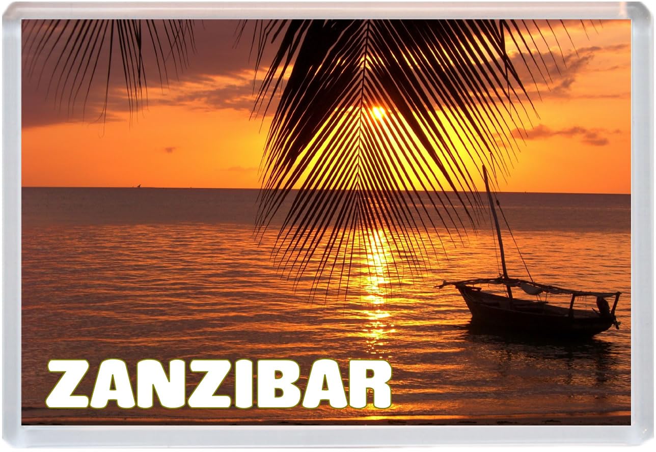 Zanzibar - Africa - Jumbo Fridge Magnet 96 x 67mm BBSFHM1586