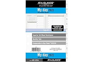 2022 Daily & Monthly Planner Refill by AT-A-GLANCE