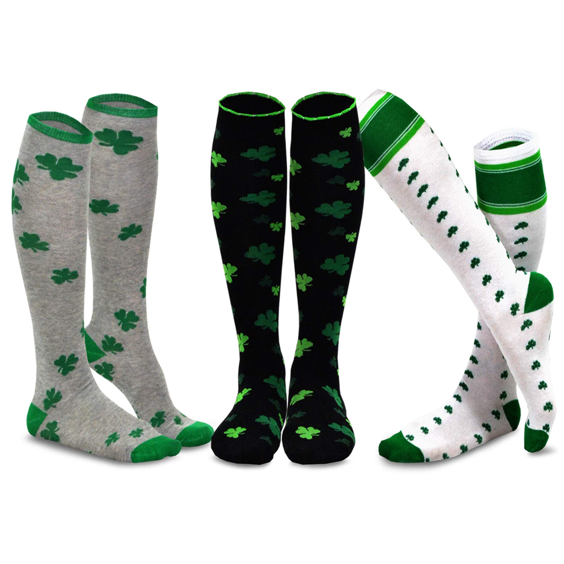 American Patriotic Stars and Stripes Crew Knee High Low Cut Ankle Novelty Socks for Men and Women Multipair