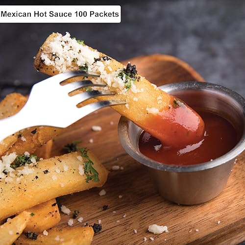 Miniatura 8 de Salsa picante mexicana Valentina hecha de chiles perfecta para papas fritas comida rápida aperitivos o más 50 paquetes de 03 onzas 028oz