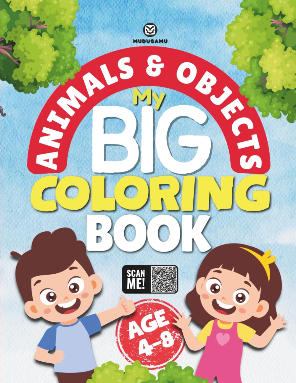 My Big Coloring Book | Animals and Objects